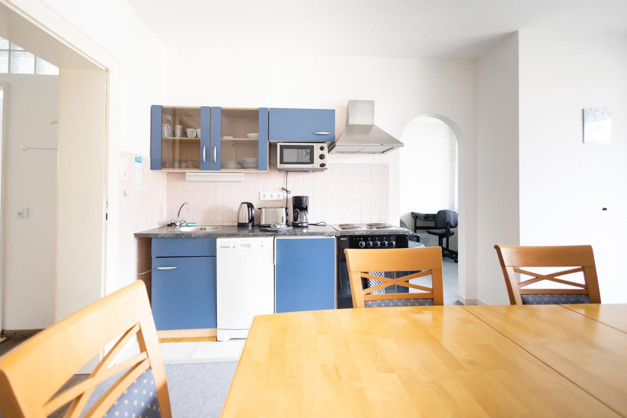 Apartmenthaus Am Waldrand- Kueche - Fruehstueck - Balkon Wildemann Exterior foto