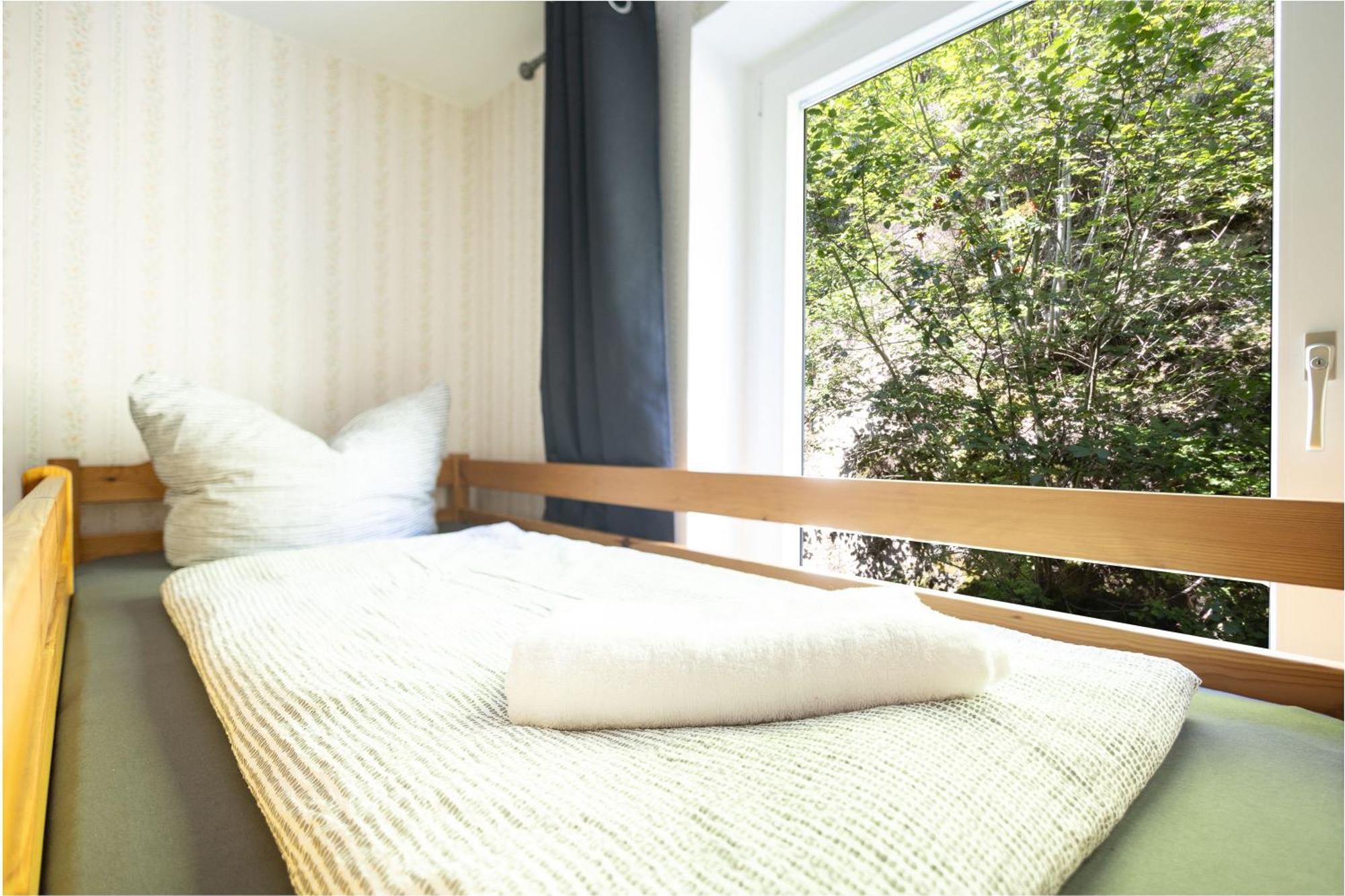 Apartmenthaus Am Waldrand- Kueche - Fruehstueck - Balkon Wildemann Exterior foto